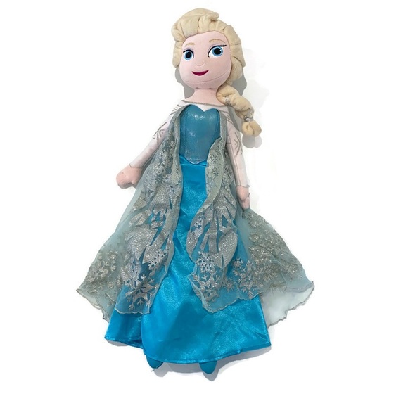 Disney Toys Disney Frozen Elsa Plush Doll 24 Stuffed Original Disney Store Toy Plush Poshmark